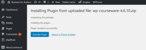4 Activate Plugin WP Courseware 688x238 1