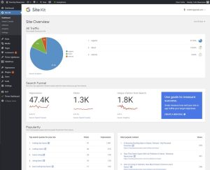 5 google site kit main dashboard overview 1536x1246 1