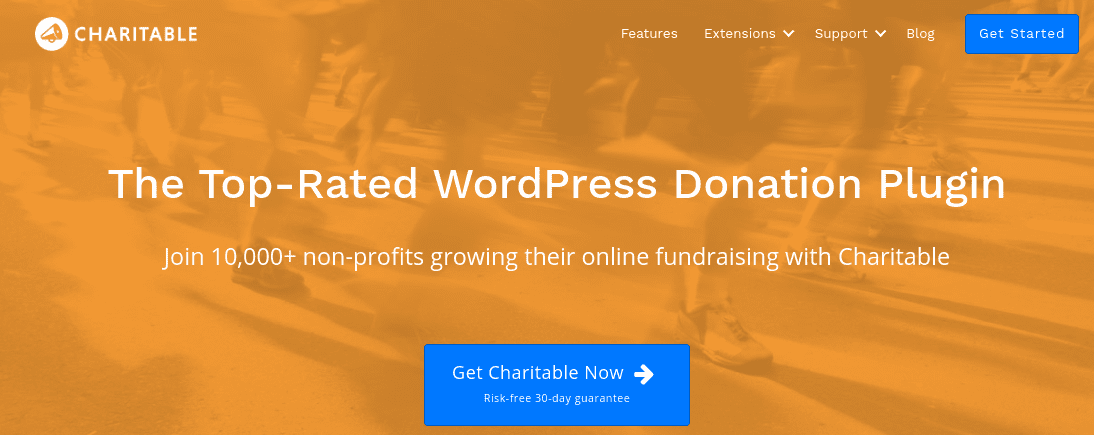 Le plugin WordPress Charitable.