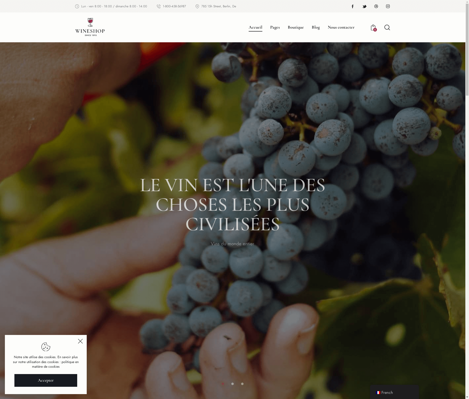 WineShop – Winery Vineyard WordPress Theme 1 1